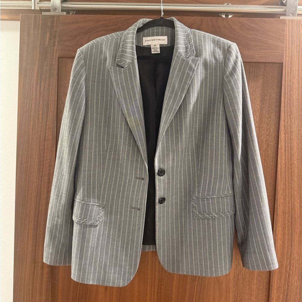 Oversized Grey Blazer